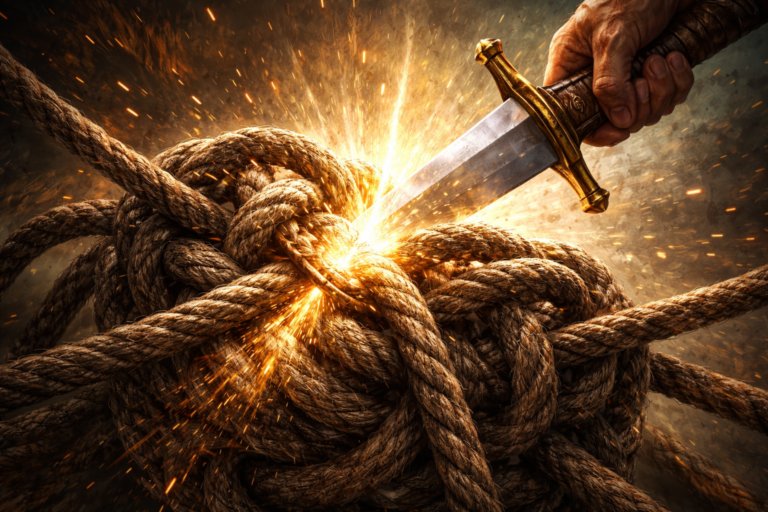 Cutting the Gordian Knot