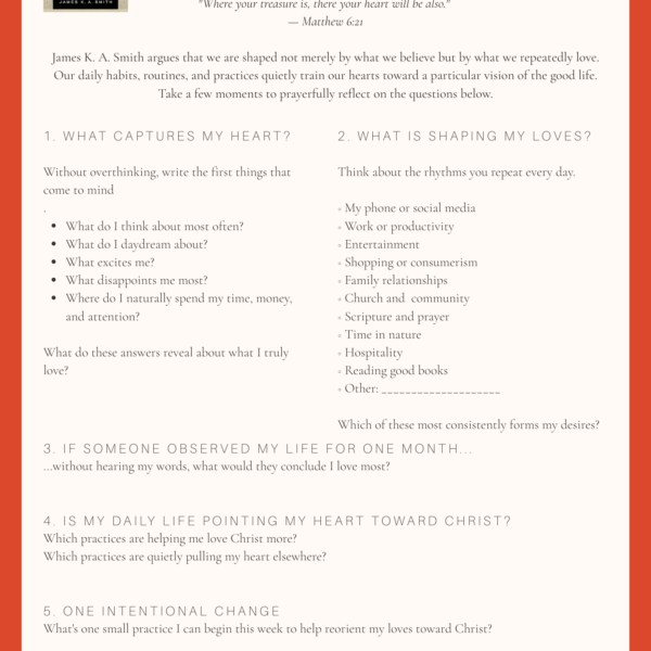A Liturgy Audit