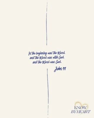 2026 Week 2 Memory Verse ☀️ 

Know By Heart podcast 🔗 in bio.