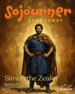 In this episode of the Sojourner Storycast, we step into the story of Simon the Zealot—one of Jesus’ twelve disciples who was known for his fierce passion for Israel’s freedom before following Christ. Simon’s story helps us explore how God can transform even the most unlikely hearts, taking energy and zeal that once fueled anger or rebellion and turning it toward courage, truth, and love in His kingdom.

Through Simon’s journey, we discover that God’s kingdom isn’t advanced by force, politics, or power, but through faith, obedience, and sharing His love with others. Simon’s life reminds us that our identity is not defined by our past, our hobbies, our favorite teams, or even the world around us—but by the God whose image we bear and whose Spirit guides us every day.

Simon’s story invites us to follow Jesus with all our hearts, letting Him transform our passions and priorities, and showing that even the most unlikely people can become bold, faithful witnesses for God.

Scripture: Matthew 22:15-22; Genesis 1:27

This episode is part of the Sojourner Storycast—a storytelling series for kids, teens, and families that weaves history and Scripture together to show how God worked through ordinary people to accomplish extraordinary things. Perfect for Christian homeschool families, family devotion time, and Bible learning at home.

You can also download a free PDF companion guide with a mini devotional, reflection prompts, and extra resources—ideal for personal study or family discipleship.

Episode 🔗 in bio.

#sojournerstorycast #churchhistory #biblestories #christianpodcast #homeschool