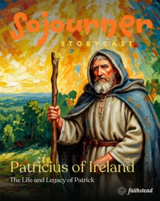 In this special St. Patrick’s Day episode of the Sojourner Storycast, we step into the story behind the man whose faith, courage, and love for God forever changed Ireland—Patrick, a boy kidnapped from his home in Roman Britain who grew into a bold messenger of Christ.

Set against a world of danger, tribal warfare, and pagan customs, Patrick’s story invites us to see that faith is more than words or tradition—it is a steadfast choice to obey God, trust Him in hardship, and love others even when it seems impossible. Through years of slavery, loneliness on the hillsides, miraculous provision, and courageous return to Ireland, Patrick’s life shows us what it means to follow God faithfully and share His love with those who have not yet known Him.

As we trace the history and legends surrounding St. Patrick’s Day, we are reminded that the love of God is patient, kind, and transformative. Patrick’s story points us beyond shamrocks and parades to the greater story of Christ—the One who gives life, mercy, and courage to His followers, even in the face of fear and danger.

This episode helps families explore how God can use hardship to grow faith, how compassion flows from a heart aware of God’s grace, and how one person’s obedience can bring hope to an entire nation.

Scripture: 1 Timothy 1:15, John 15:12–13

This episode is part of the Sojourner Storycast—a storytelling series for kids, teens, and families that weaves history and Scripture together to show how God works through ordinary people to accomplish extraordinary things. Perfect for Christian homeschool families, family devotion time, and Bible learning at home.

#StPatrick #StPatricksDay #ChristianPodcast #ChurchHistory #FaithStories