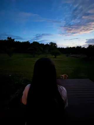 Firefly sighting 💡 

What is it in us that leans toward light, that even the faintest glimmer awakens wonder?

#quietmoments #eveninglight #naturebeauty #simplejoys #wonderintheordinary