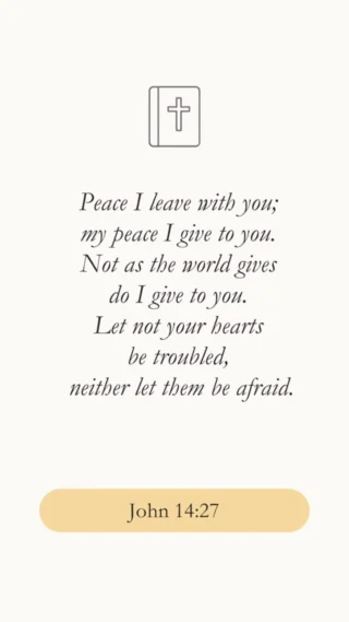 The peace the world offers is often tied to circumstances. It feels strong when life is stable—when answers come quickly, relationships are smooth, and plans unfold as expected. But it is fragile. When something breaks, it breaks with it. It is more like a quiet season than a deep foundation.

The peace Jesus gives is different. It is not the absence of trouble, but His presence within it. It is not dependent on control or clarity, but on trust in Him. That is why He can say, “do not let your heart be troubled”—not as a demand to suppress emotion, but as an invitation to anchor your heart somewhere stronger than your circumstances.

Realistically, this doesn’t mean you stop feeling anxious or sad. It means those feelings no longer get the final word.

Episode 🔗 in bio.

#PeaceOfChrist #John1427 #BiblicalPeace #FaithOverFear #ChristianEncouragement
