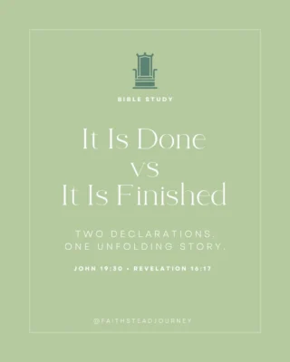 Jesus proclaimed, “It is finished,” when He drank the cup of wrath for us.

And in Revelation, as the final bowl of God’s wrath is poured out, heaven declares, “It is done.”

Those who reject the Lamb will one day drink the cup of judgment themselves. But Christ willingly drank that cup for us.

Think about that.

The wrath we deserved, He received.
The mercy we did not deserve, He gives.

So when we take the cup at the Lord’s Supper, we remember what Jesus has done:

He drank our cup of judgment so that we could drink His cup of blessing.

Thank you Jesus!

#JesusChrist #TheGospel #LordOfTheLamb #LordsSupper #Revelation16