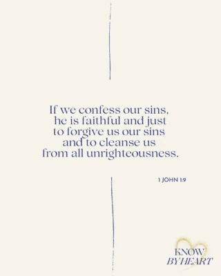Press play, repeat after me, and let’s memorize 1 John 1:9 together.

This verse reminds us that when we sin, God doesn’t ask us to hide or pretend it didn’t happen. He invites us to confess our sins—to bring them honestly into the light.

And what a beautiful promise: “he is faithful and just to forgive us our sins and to cleanse us from all unrighteousness.”

When we put our faith in Christ, His sacrifice covers all our sin—past, present, and future. So our daily confession isn’t about earning forgiveness or keeping ourselves saved. Christ has already paid for our sin.

Instead, confession is part of learning to walk with Him. We acknowledge our sin, turn from it, and allow God to continue cleansing and changing us.

So don’t live in fear, wondering if you’ve confessed every sin perfectly. But don’t use God’s grace as an excuse to cling to sin either. We can rest in Christ’s complete forgiveness while remaining tender and willing to repent.

He is faithful to forgive, and faithful to keep cleansing us.

Listen to the podcast. 🔗 in bio.

💛 Don’t forget to like, subscribe, and share, so you never miss a verse.

#BibleMemory #1John19 #BibleVerses #ChristianEncouragement #KnowByHeart